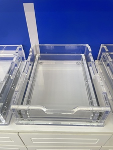 Cajón Moderno para Dormitorio o Comedor, Fabricado en Vietnam, Acero Galvanizado, Sistema de Deslizamiento Completo Aodeli AI, Extensión Total, Suave y Grande - Product Image 3