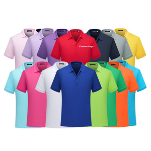 Polo de manga corta transpirable con logotipo personalizado al mejor precio, polos de hombre de alta calidad con cuello vuelto - Product Image 5