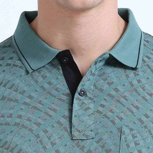 Camisetas de Hombre de Último Diseño en Oferta, Ropa Casual Transpirable de Poliéster/Algodón, Manga Corta, Logotipo Personalizado en la Parte Delantera - Product Image 2