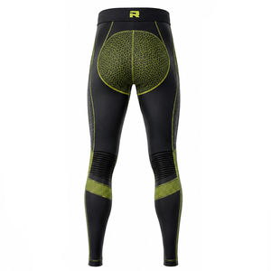 Leggings de moto conçus pour une utilisation en moto, avec tissu extensible durable, coupe ajustée et compressive, respirants et performants. - Product Image 2