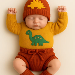 Ropa de Bebé, Conjunto de Punto, Prendas para Bebés Diseñadas para Brindar Calidez y Comodidad Diaria, Fabricación con Diseño Personalizado - Product Image 1