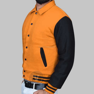 Custom <b>Cool</b> Style Winter Baseball Twill Cotton <b>Padded</b> Custom Letterman Varsity Jacket - Product Image 1