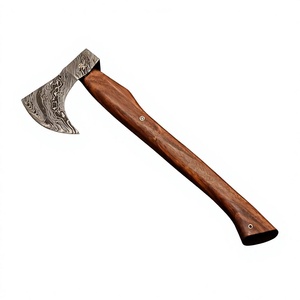 Hacha Vikinga Hecha a Mano OEM, Cabeza de Acero de Damasco, Mango de Madera, Personalizable, para Supervivencia, 100% de Alta Calidad - Product Image 1