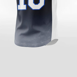 100% Polyester Quick Dry Breathable V Neck Baseball Jersey Men's Summer Sports Fashion Baseball Jerseys - Product Image 4