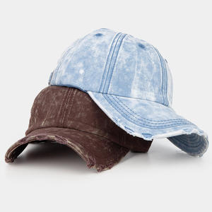 Outdoor Style <b>Vintage</b> Distressed Washed <b>Cap</b> 3D Embroidery Custom Logo Curved Brim Adjustable Casual <b>Caps</b> Wholesale Supplier <b>Caps</b> - Product Image 5