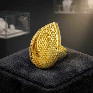 Wholesale 14K18K24K Micron Gold Plated Forming Dubai Style Bridal <b>Finger</b> <b>Ring</b> Traditional <b>Finger</b> <b>Rings</b> Fashion <b>Rings</b> Oro Joyeria - Product Image 4