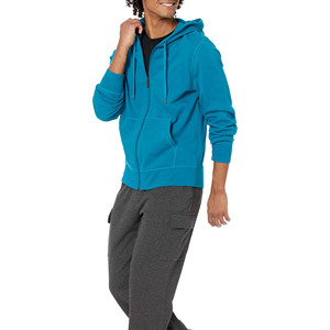 Sudaderas Casuales de Invierno para Hombre, de Alta Calidad, con Logotipo Personalizado Impreso, Forro Polar Transpirable, 100% Algodón, Bolsillo, Secado Rápido, MOQ Bajo - Product Image 5