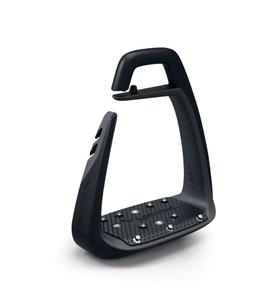 Estribos Negros de PP con Almohadilla de Goma para Uso Ecuestre, Estribos Duraderos para Montar a Caballo, Lado Izquierdo, 100% MEJOR CALIDAD - Product Image 6