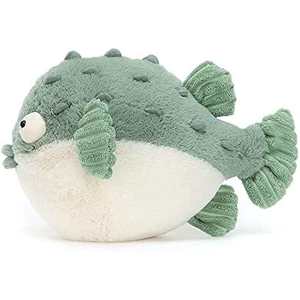 Peluche Poisson-Bouffant Vert 31cm-50cm Rembourrage en Coton PP Doux Unisexe pour Enfants de 2 à 4 Ans - Product Image 3