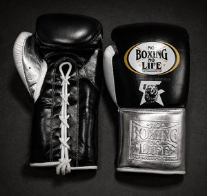 Guantes de Boxeo Profesionales Nuevos, de Alta Calidad, Cuero Duradero, Secado Rápido, Cierre con Cordones, para Entrenamiento y Sparring - Product Image 2