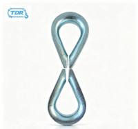 DIN 6899B Manille de 2,5 mm à 42 mm en acier au carbone poli / acier inoxydable 304 316, accessoires pour câbles métalliques pour la mise en rigging de câbles