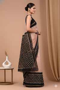 Sari en soie Chanderi tendance pour la vente au détail et les commandes en gros - Product Image 3