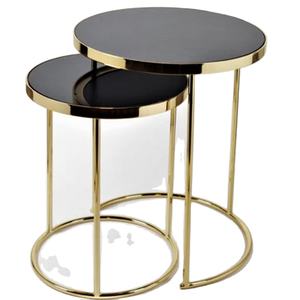Mesa de centro con estilo ajustable de Metal de hierro de diseño moderno TAMAÑO DE Color personalizable para sala de estar dormitorio Hotel restaurante uso - Product Image 2