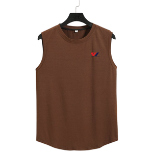Débardeur de sport personnalisé pour homme avec logo – Maillot de sport en coton respirant pour entraînement, tenue d'équipe, vêtement de sport, gilet de musculation pour la gym - Product Image 1