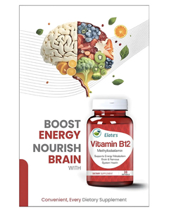 Complément alimentaire Vitamine B12 Méthylcobalamine 30 gélules molles - Product Image 6