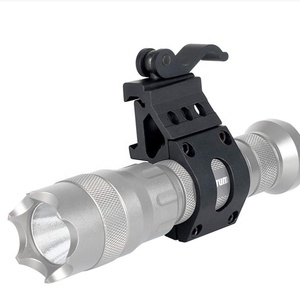 Phụ kiện săn bắn chiến thuật Kẹp đèn pin góc nghiêng thấp 25.4mm Giá đỡ kính ngắm gắn đế 20mm Giá đỡ vòng kính ngắm bằng nhôm - Product Image 6