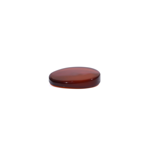 Loose Oval Orange Opal Gemstone 11.65 Carat IGI Certified - Product Image 3