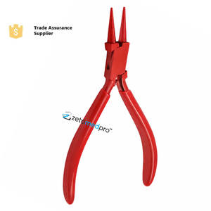Alicates de Punta Redonda Rosa ZETOMED PRO, Acero Inoxidable de Alta Calidad, Punta Redonda de Precisión para Joyería, Herramienta para Hacer Lazos de Alambre, 5 Pulgadas - Product Image 3