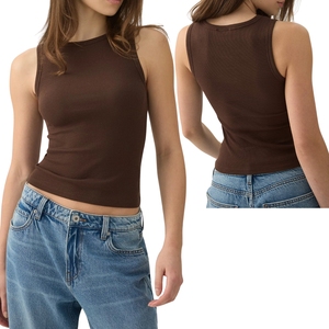 เสื้อกล้ามออกกำลังกายไร้ตะเข็บสำหรับผู้หญิง แบบขายส่งตามสั่ง ระบายอากาศได้ดี เหมาะสำหรับโยคะ ฟิตเนส วิ่ง และออกกำลังกายทั่วไป - Product Image 5