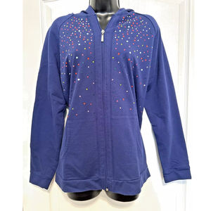 Sudadera con Capucha Personalizada OEM con Logotipo de Diamantes de Imitación, Estilo Vintage Lavado al Ácido, Colección de Invierno, Sudadera de Marca - Product Image 1