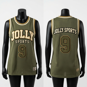 Women basketball jersey sleeveless street style oversized breathable <b>mesh</b> sports training uniform Basketball Jersey Breathable - Product Image 1