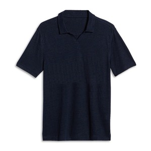 Camiseta de Manga Corta Azul Marino para Hombre, Corte Regular, Estampado Personalizado, Estilo Casual, 100% Algodón, Cuello Redondo, Transpirable - Product Image 1