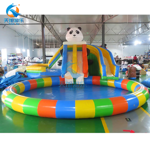 Tobogán Acuático Inflable Gigante Comercial de <span class=keywords><strong>Bob</strong></span> <span class=keywords><strong>Esponja</strong></span> con Piscina, <span class=keywords><strong>Parque</strong></span> Acuático para Niños y Familias, Área de Juegos Acuáticos - Product Image 4