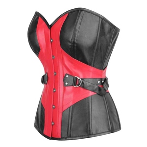 Black Satin Waist <b>Trainer</b> Corset With Metal Eyelets For Body Shaping Women Elegant - Product Image 5
