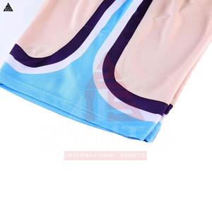 Uniforme de basket-ball sur mesure, nouveau style, fabriqué en polyester 100 %, uniforme de basket-ball fabriqué au Pakistan - Product Image 2
