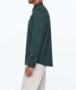 เสื้อเชิ้ตเดรสสีขาวอ๊อกซ์ฟอร์ดแขนยาวพิมพ์ลายโลโก้หน้ายิ้มสำหรับผู้ชาย ไซส์ XXL เสื้อเชิ้ตผ้าฝ้ายถัก 100% สไตล์ลำลองสำหรับฤดูร้อน - Product Image 2