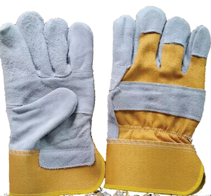 Guantes de Cuero Vacuno con Palma Completa para Soldadura, Protección Laboral, Antiestáticos, 11 oz de Grosor - Marca TONGFU - Product Image 6