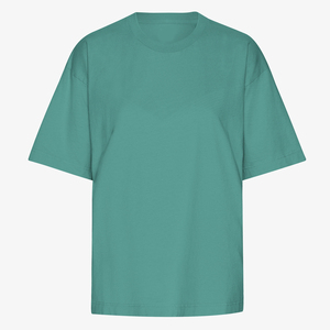 Camiseta de Gran Tamaño para Mujer, Informal, Transpirable, de Alto Rendimiento, con Diseño Personalizado, de Manga Corta, Hecha de Algodón - Product Image 6
