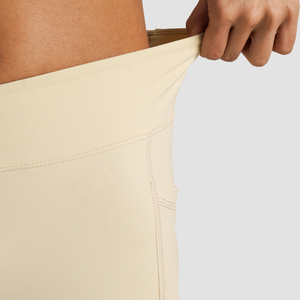 กางเกงเลกกิ้งผ้าฝ้ายผสมพรีเมียม ยืดได้สี่ทิศทาง กางเกงโยคะสีพื้นเรียบ กางเกงรัดรูปสวมใส่สบายสำหรับทุกวัน - Product Image 6