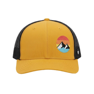 Casquette Trucker en Maille Brodé avec Logo Personnalisé, Casquette Snapback pour Activités de Plein Air avec Patch Montagne - Product Image 3