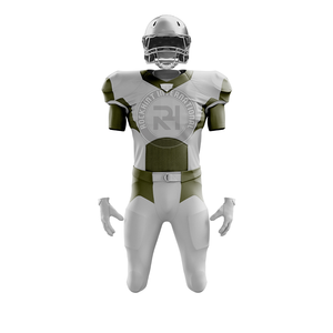 ชุดอเมริกันฟุตบอลพรีเมียม ผลิตจากผ้าโพลีเอสเตอร์ ระบายความชื้นได้ดี ดีไซน์สวมใส่สบายสำหรับการฝึกซ้อมของผู้เล่น - Product Image 2