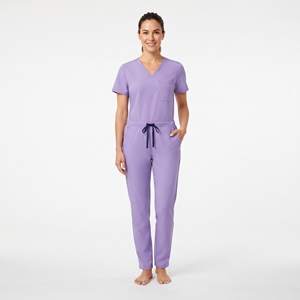 Women's Medical <b>Scrub</b> Uniform Set Custom Nursing <b>Surgical</b> Workwear Hospital Healthcare Top and Pants - Product Image 5