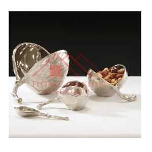 ชามใส่ถั่วลูกกวาดเกาลัดแฟนซี/ชามอาหารแห้งสำหรับตกแต่งบ้าน/แจกันดอกไม้แฟนซียอดนิยมตกแต่งชุบนิกเกิล - Product Image 1