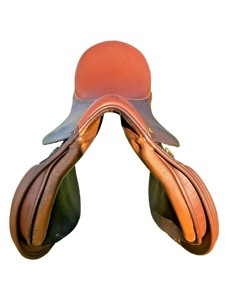 Selle d'Équitation Anglaise en Cuir avec Arceau en Bois, Fabrication Artisanale Premium, Confortable, Durable, Ajustement Sécurisé, Équipement d'Équitation - Product Image 3