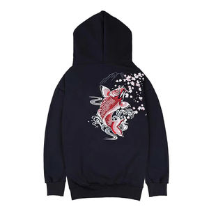 Nouveaux sweats à capuche brodés pour hommes, sur mesure, anti-plis, respirants, broderie de haute qualité, prix de gros - Product Image 5