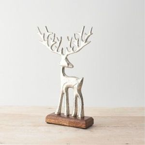 Élégante Sculpture de Renne en Aluminium Faite à la Main, Statue Métallique de Cerf, Vente en Gros, Centre de Table de Fêtes, Ornement d'Intérieur pour la Maison - Product Image 6