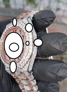 นาฬิกาข้อมือ NYC DIAMOND EMPIRE รุ่นหรูหรา ตัวเรือนสแตนเลสสตีล ระบบจักรกล ขนาด 42 มม. หน้าปัดอะนาล็อก กระจกเรืองแสง สำหรับทั้งชายและหญิง ปุ่มกดแบบซ่อน ตัวล็อคแบบญี่ปุ่น - Product Image 4