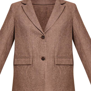 Conjunto de Blazer y Falda para Mujer, Otoño 2026, Cuello en V, Dos Piezas, Ropa de Oficina, Chaqueta Entallada de Manga Larga, Falda Corta, Personalizado OEM ODM - Product Image 4