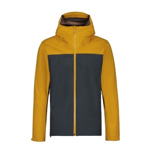 <b>Men's</b> Waterproof Soft Shell Hooded <b>Rain</b> <b>Jacket</b> with Zipper <b>Lightweight</b> Outdoor Windbreaker for Winter Hiking Custom Logo - Product Image 1