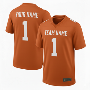Jersey de Fútbol Americano Personalizado 2026, Servicio OEM, Ropa Deportiva al por Mayor, Uniforme para Equipos Deportivos, Secado Rápido, Transpirable, Manga Corta para Adultos - Product Image 1