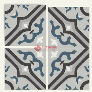 Carrelage en ciment 200x200mm ajoutant une touche d'élégance aux intérieurs contemporains. - Product Image 1