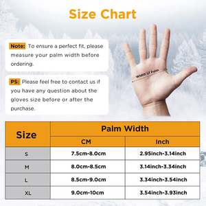 Thermal <b>Touchscreen</b> <b>Gloves</b> for Running – Winter Sports <b>Gloves</b> with Anti-Slip Palm Breathable Stretch Fabric and Warm - Product Image 2