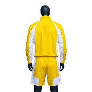 Most Trendy 100% Nylon Windbreaker Tracksuit Set Men Zip Up Stand Collar <b>Jacket</b> With Drawstring Shorts Quick Dry Leisurewear Set - Product Image 2