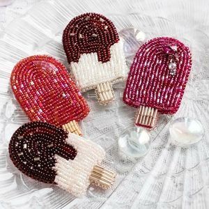 MD HANDICRAFTS Unique Artisan Embroidered Brooch Pin Elegant Floral Bead Pattern Stylish Handmade <b>Wedding</b> Jewelry <b>for</b> Teens - Product Image 5