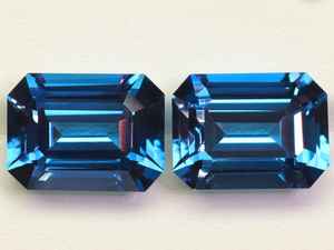 Piedra preciosa de alejandrita con corte esmeralda de 12x10 mm creada en laboratorio - Gemas Alex de alta calidad que cambian de color - Piedra sintética para joyería - Product Image 3