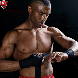 Bandages de boxe avec boucle pour le pouce, en coton respirant, absorbant l'humidité, pour l'entraînement MMA et Muay Thai - Product Image 5